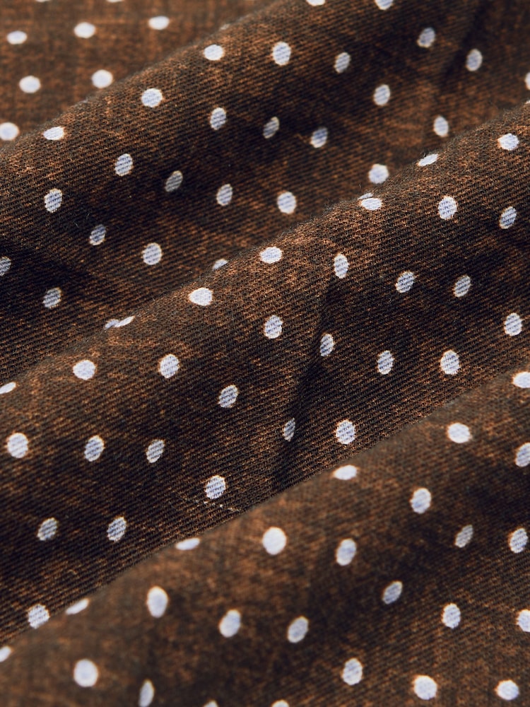 Reiss Chocolate Brown Lucio Pocket Squares - Image 4 of 4