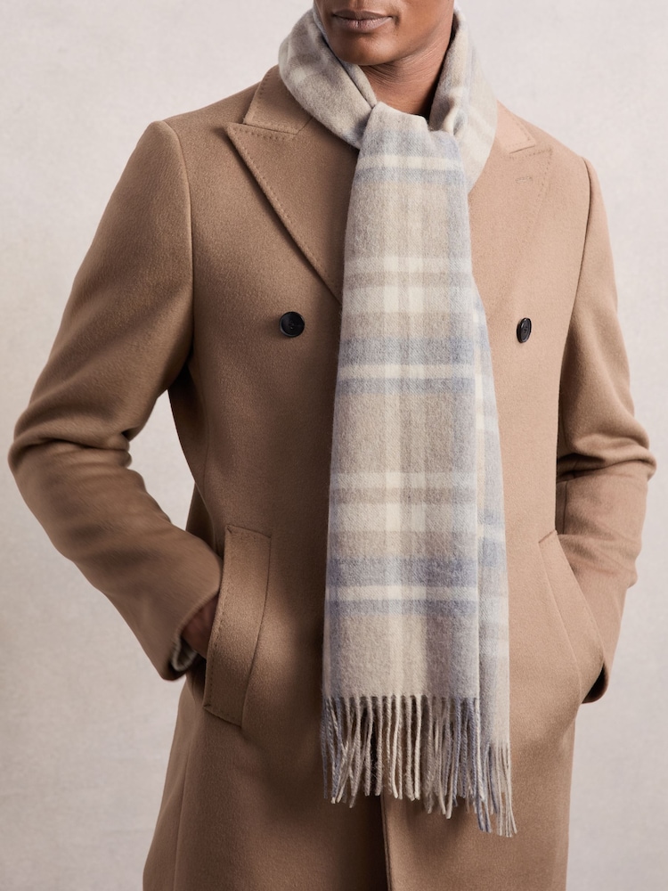 Reiss Oatmeal Multi Charis Scarf - Image 2 of 5