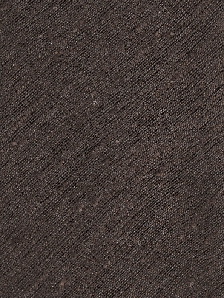 Reiss Chocolate Brown Falco Silk Blend Textured Tie - Image 5 of 5 Reiss Chocolate Brown Falco Silk Blend Textured Tie - Image 5 of 5