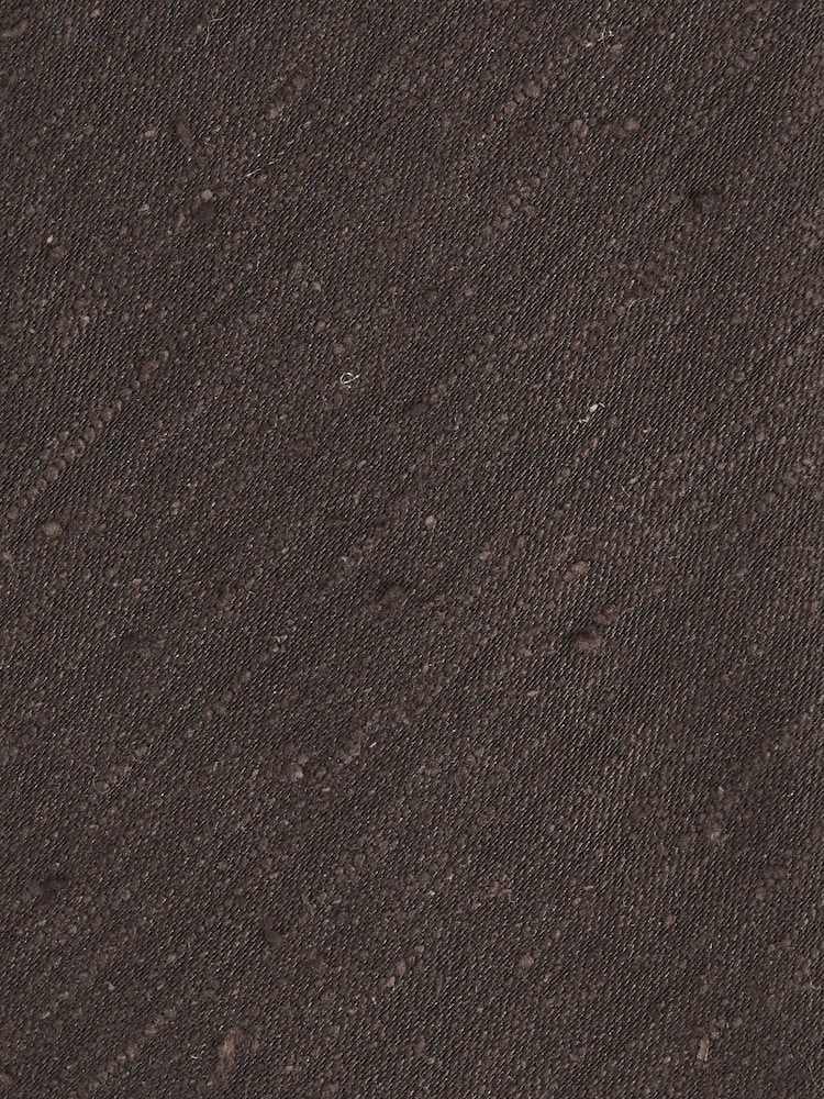 Reiss Chocolate Brown Falco Silk Blend Textured Tie - Image 6 of 6 Reiss Chocolate Brown Falco Silk Blend Textured Tie - Image 6 of 6