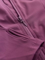 Lipsy Plum Purple Sports Jacket - Image 3 of 3