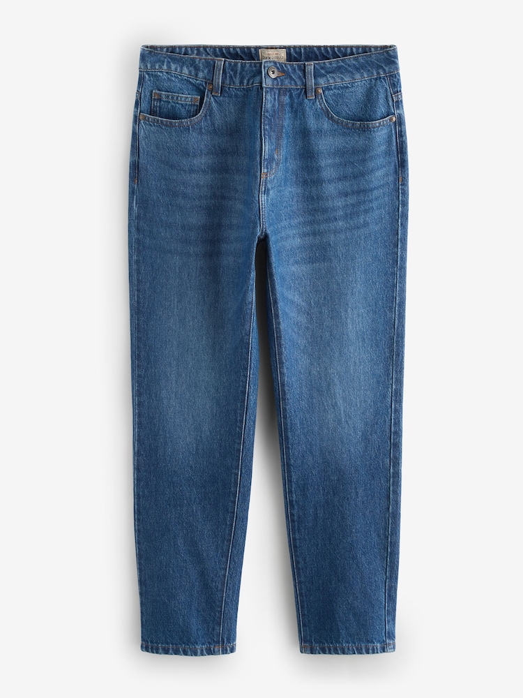 Denim Mid Wash Straight Leg Jeans - Image 1 of 1