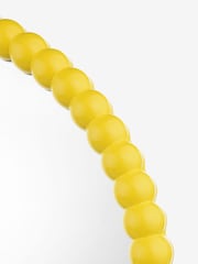 Dar Lighting Yellow Bobbin Mirror - Image 3 of 4