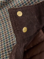 Joules Brown Dogtooth Four Pocket Jacket - Image 13 of 13