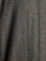 Joules Brown Dogtooth Four Pocket Jacket - Image 7 of 12