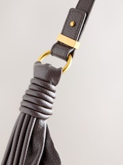 Chocolate Brown Scoop Shoulder Bag - Image 4 of 5