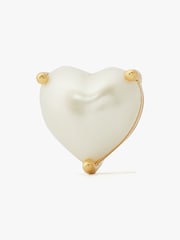 Kate Spade Heart Studs White Earrings - Image 2 of 3