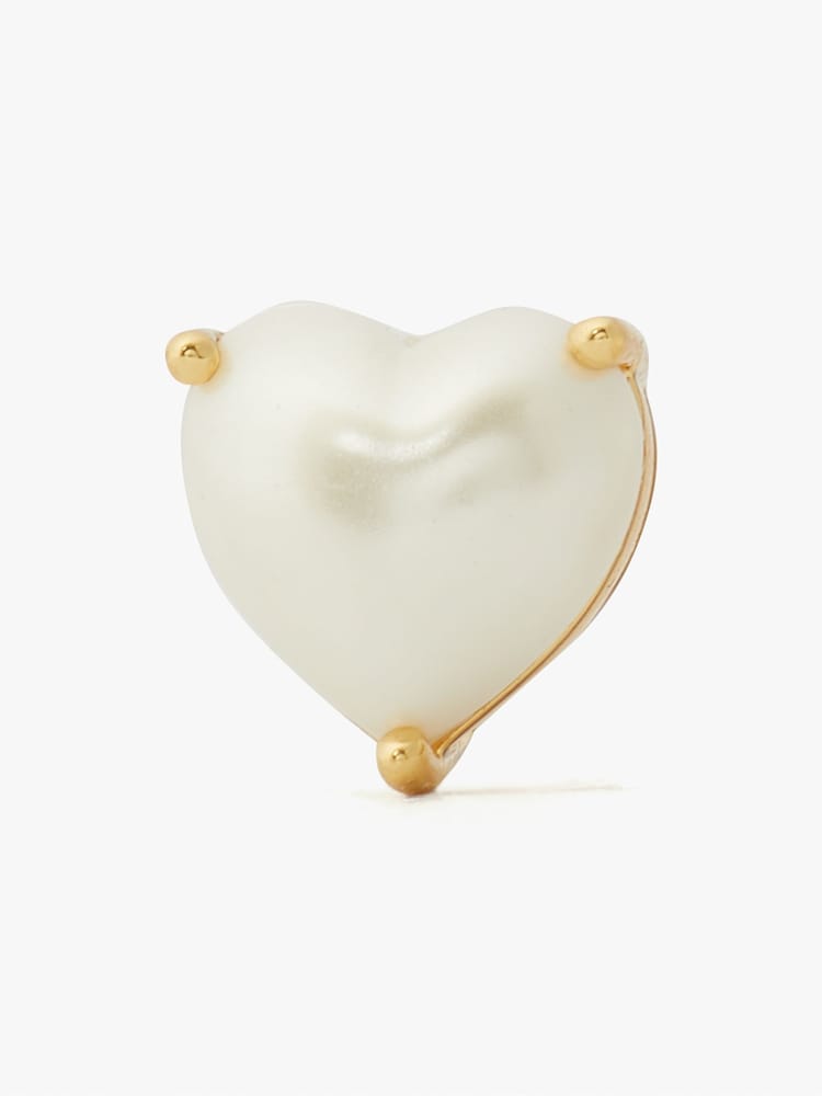 Kate Spade Heart Studs White Earrings - Image 2 of 3