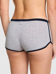 Victoria's Secret PINK Medium Heather Grey Cotton Dorm Knickers - Image 2 of 3