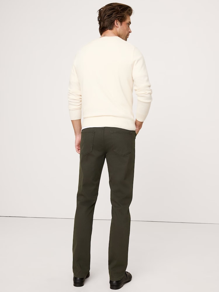 Grün - Banana Republic Traveler 2.0 Slim-Fit-Hose - Bild 2 von 4