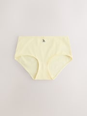 柠檬 黄色 - 富棉短裤 5 包 - 12的图像2｝