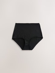 Svart - 100% Konton Full Truser Knickers 7 Pakke - Bilde 3 av 10