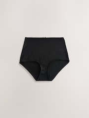 Svart - 100% Konton Full Truser Knickers 7 Pakke - Bilde 4 av 10