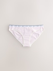 Pink/Green Bikini Cotton Logo Knickers 7 Pack - Image 7 of 13