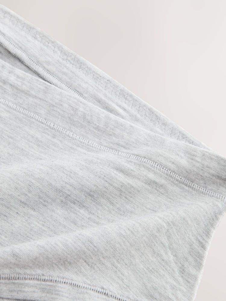 Black/Cream High Waist High Leg Ultimate Comfort Cotton Knickers 3 Pack - Image 11 of 11