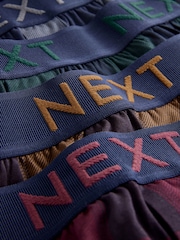 Navy/Burgundy Check - Loose Boxers 5 Pack - Slika 9 iz 9