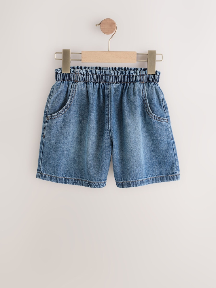 Mid Blue Denim Pull on Short (3-16yrs) - Image 1 of 5