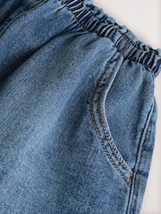 Mid Blue Denim Pull on Short (3-16yrs) - Image 3 of 5