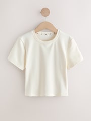 Cream - self. Fitted Top - Imaginea 1 din 4