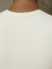 self. Cream Short Fitted Top - Image 6 of 9