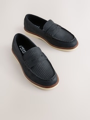 Black Penny Loafers - Image 1 of 5
