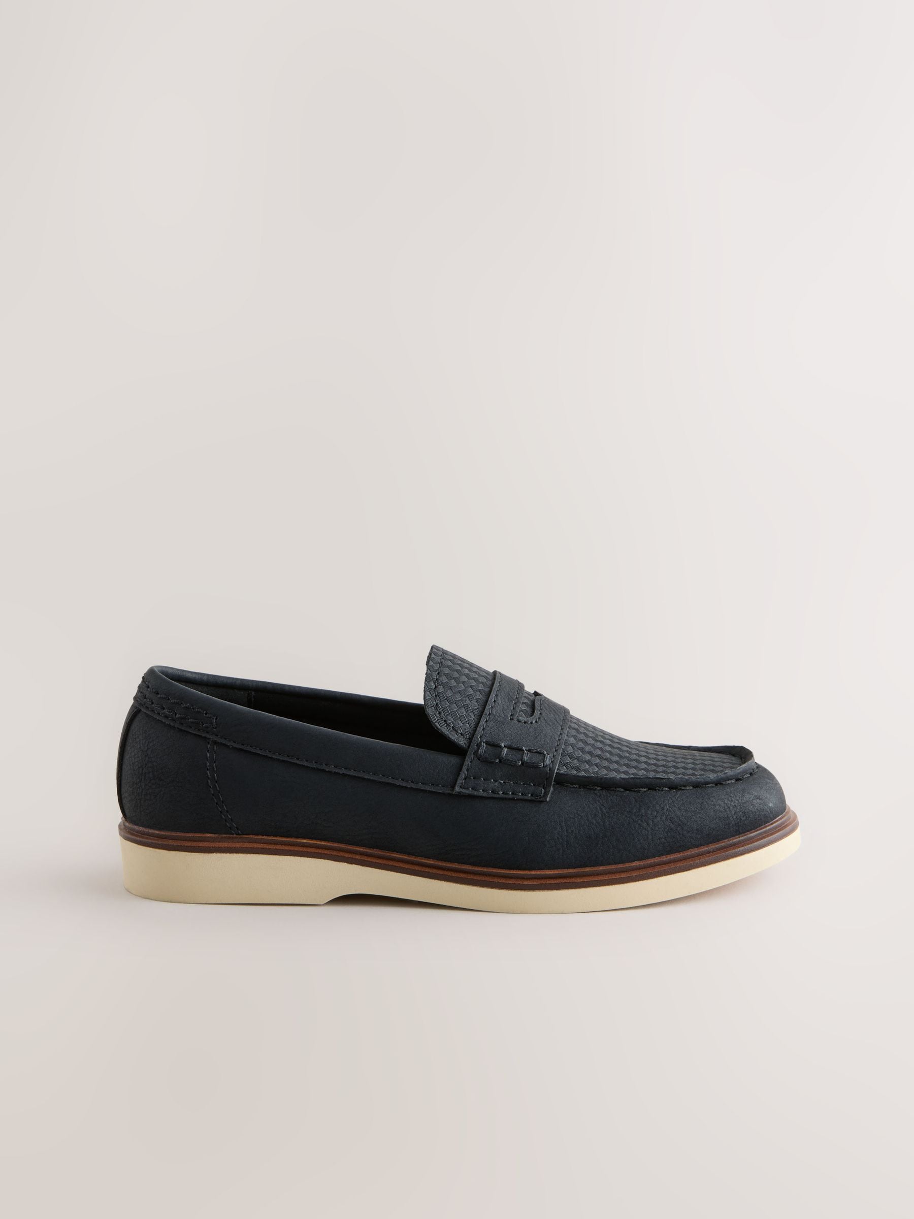 Buy Black - Penny Loafers from Next Japan