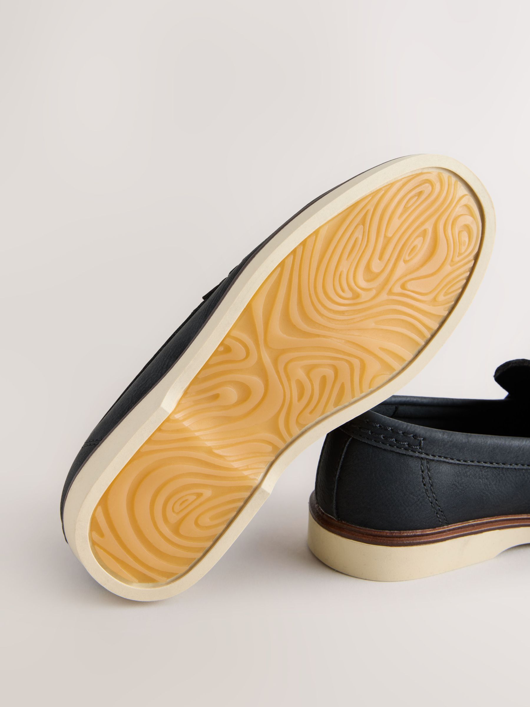 Buy Black - Penny Loafers from Next Japan