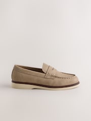 Neutral Penny Loafers - Image 2 of 5