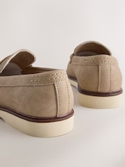 Neutral Penny Loafers - Image 3 of 5
