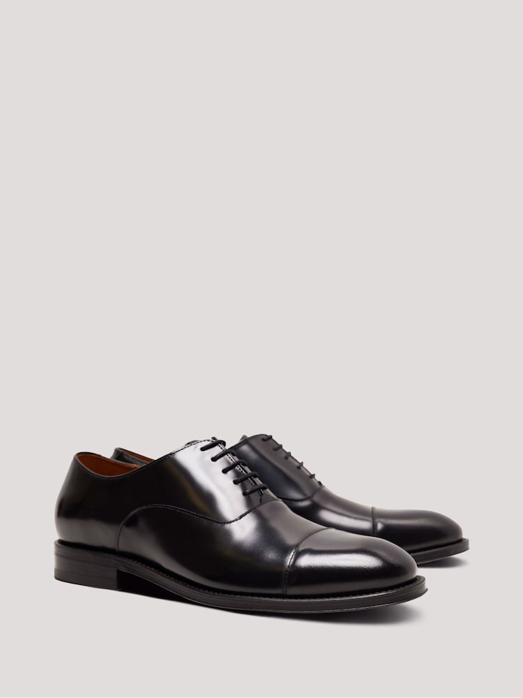 Hawes & Curtis Oxford Black Shoes - Image 1 of 4 Hawes & Curtis Oxford Black Shoes - Image 1 of 4