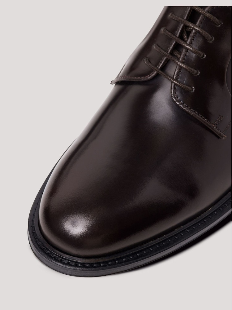 Hawes & Curtis Derby Black Shoes - Image 5 of 5