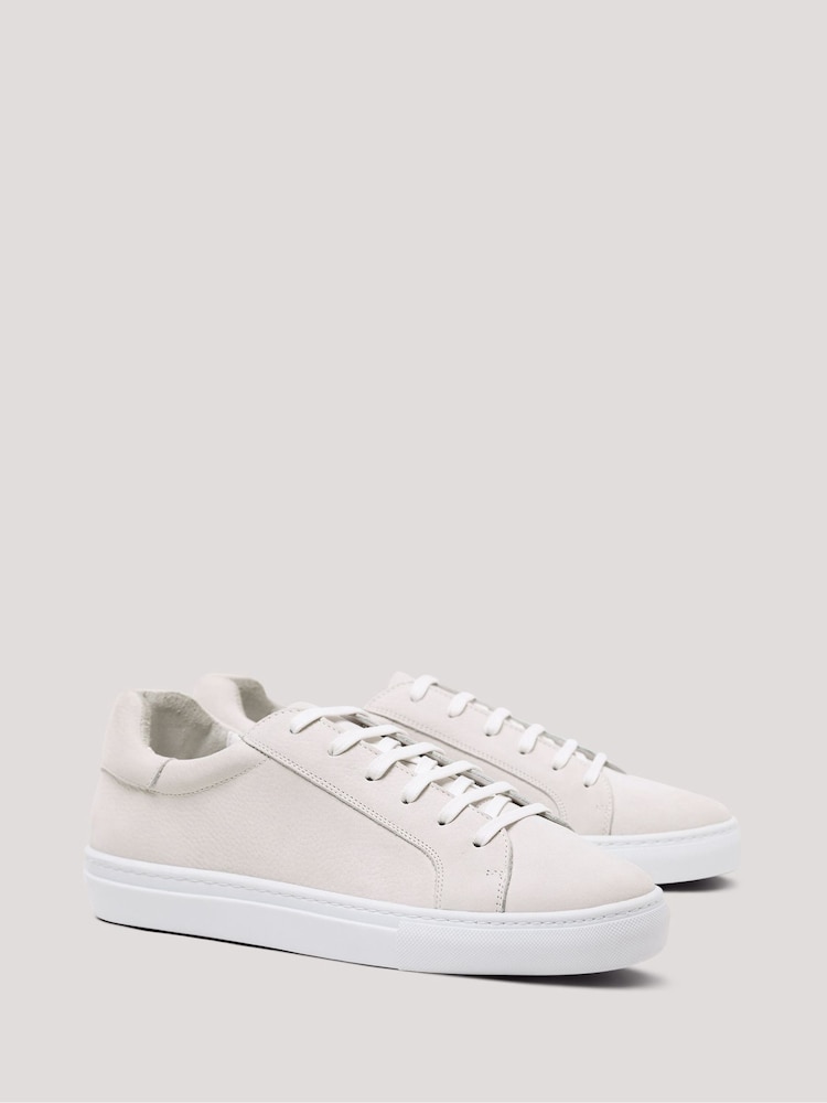 Hawes & Curtis Tennis White Trainers - Image 1 of 4