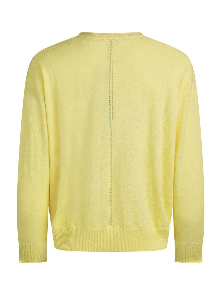 Rumena - Weird Fish 100% Cotton Limon Outfitter Cardigan - Slika 7 iz 7