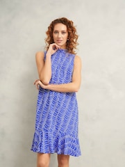 Hobbs Blue Ellis Dress - Image 1 of 4