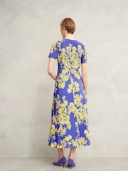 Hobbs Blue Ann Dress - Image 2 of 4