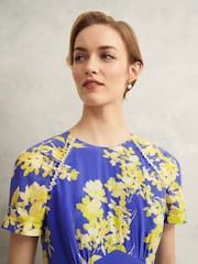 Hobbs Blue Ann Dress - Image 3 of 4
