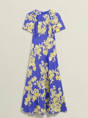 Hobbs Blue Ann Dress - Image 4 of 4