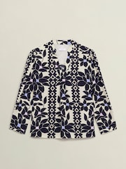 Hobbs Blue Jilly Blouse - Image 4 of 4