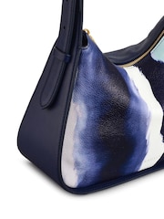 Radley London Small Blue Westwell Lane Stripe Zip-Top Grab Bag - Image 2 of 5