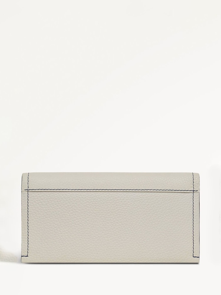 Radley London Large Natural Cut Out Floral Print Flapover Purse - Imagem 2 de 4