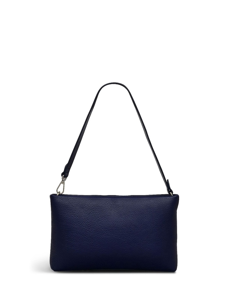 Radley London Large Blue Mallow Street Zip-Top Wristlet Purses - Image 2 of 4