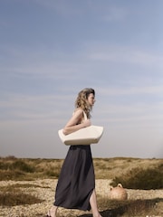 Radley Large Natural Freda Lane Zip Top Shoulder Bag - Image 3 of 8