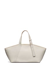 Radley Large Natural Freda Lane Zip Top Shoulder Bag - Image 6 of 8