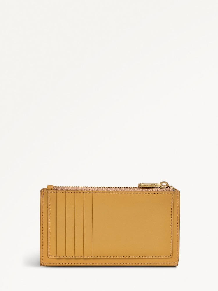 Radley London Medium Coin Street Zip Top Brown Purse - Image 2 of 4