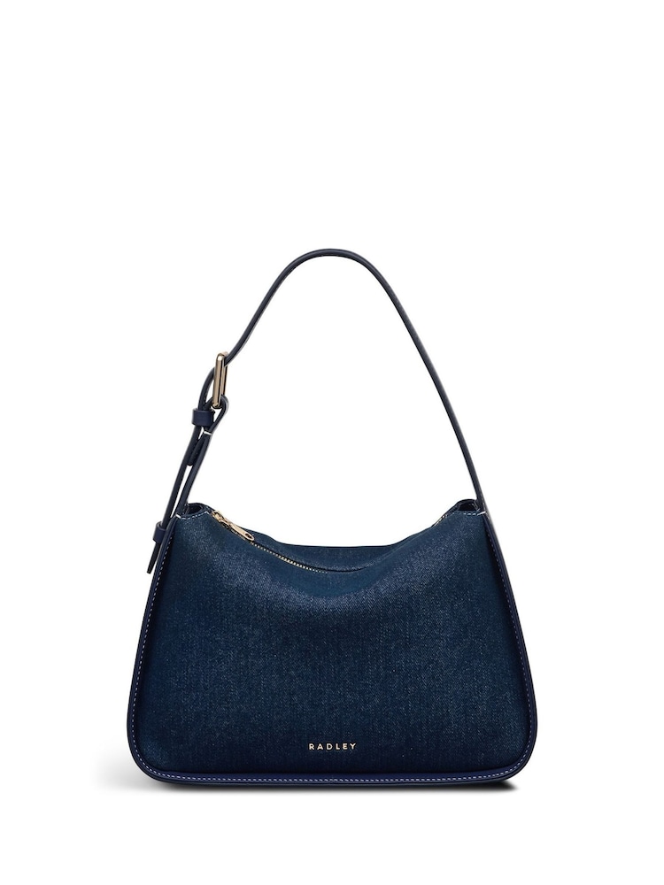 Radley Small Blue Westwell Lane Zip-Top Grab Bag - Image 1 of 6