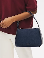 Radley Small Blue Westwell Lane Zip-Top Grab Bag - Image 6 of 6