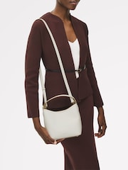Radley London Bathurst Small Natural Mews Faux Lizard Open Top Grab Bag - Image 5 of 6