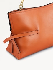 Radley London Medium Orange Fleet Street Open Top Clutch Bag - Bild 4 von 7
