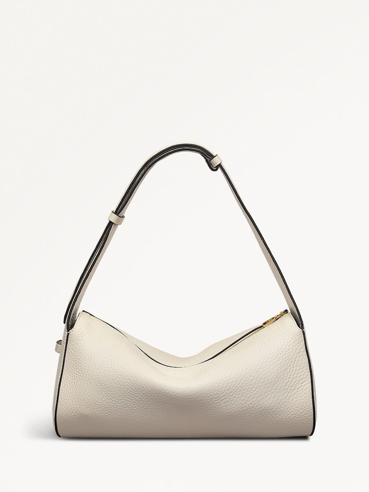 Radley Small Natural Abbey Mews Zip Top Shoulder Bag - Image 2 of 5