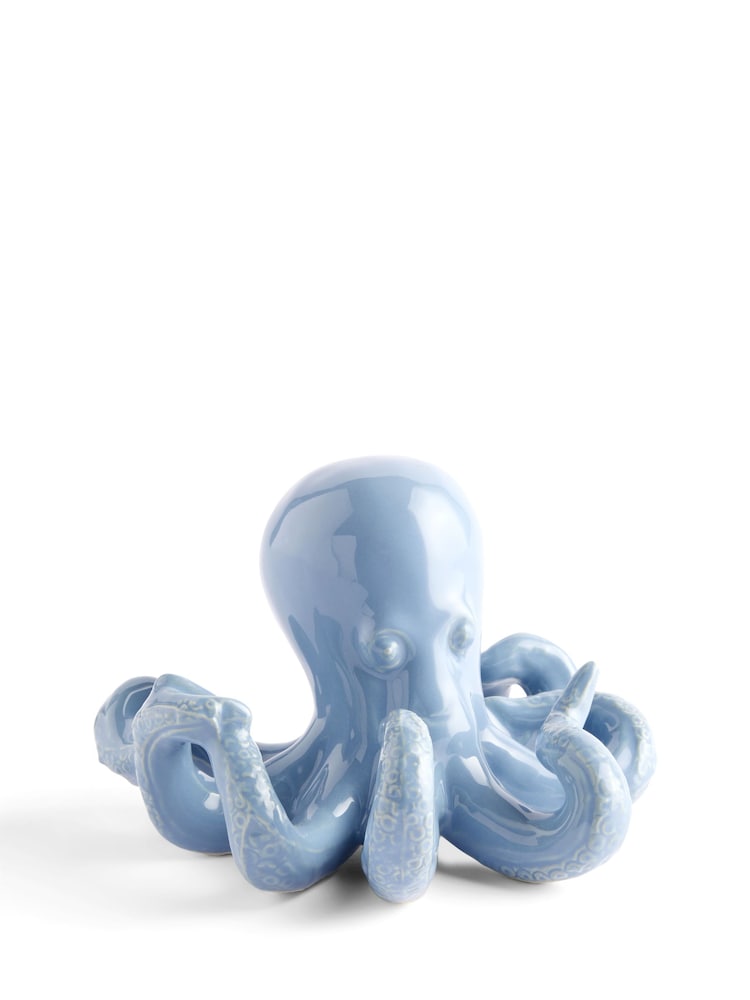 Blue Ceramic Octopus Ornament - Image 3 of 3